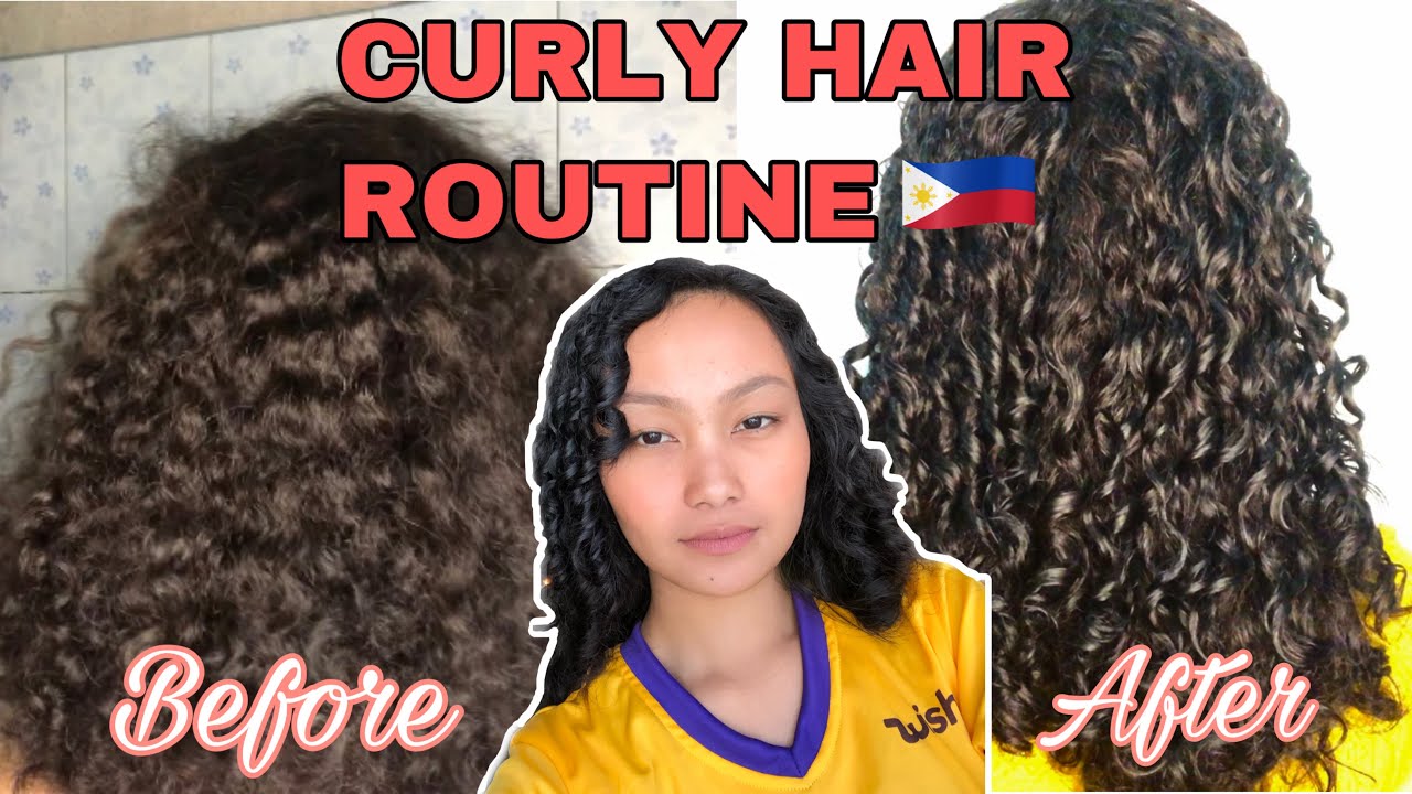 CURLY HAIR ROUTINE (Philippines) | Pia Edrad