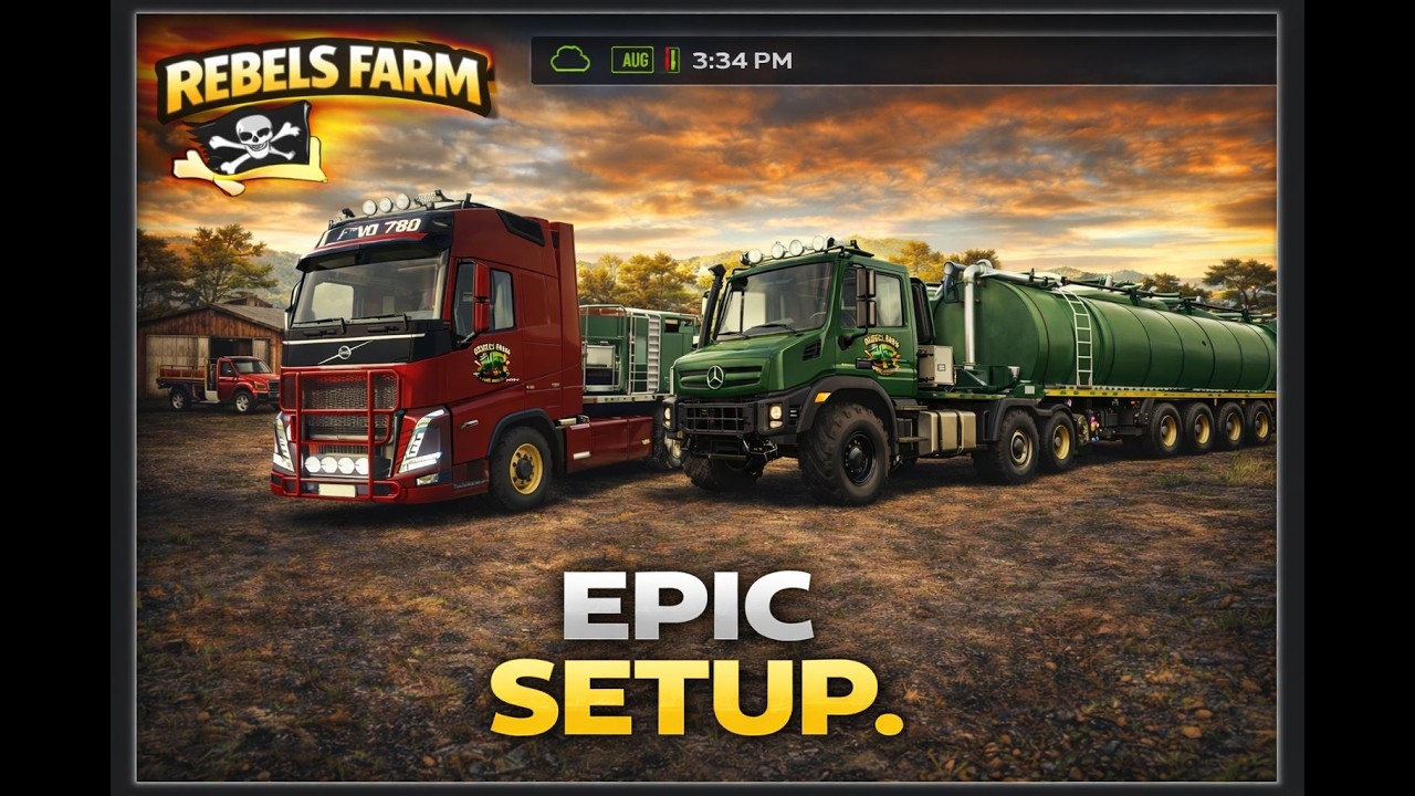 Stevie's Riverbend Springs 4x mapbale wrapping and manuel plowing