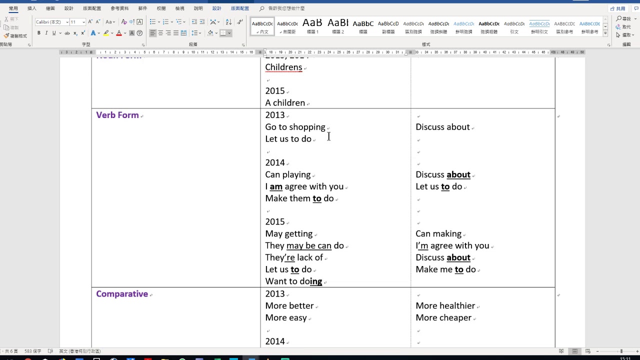 [2019 DSE] [Speaking] 2017考評局年報提示2--發音、文法