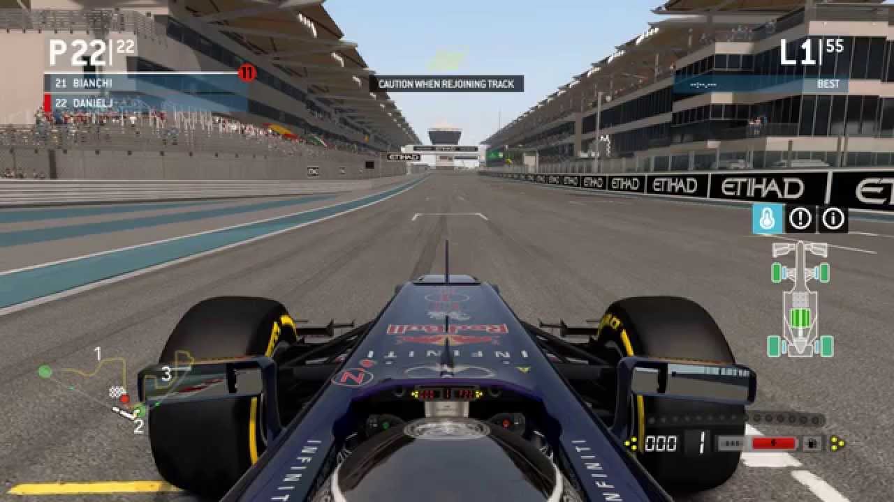 F1 2013, Career 100%, season 5, part 93, Abu Dhabi, Red Bull