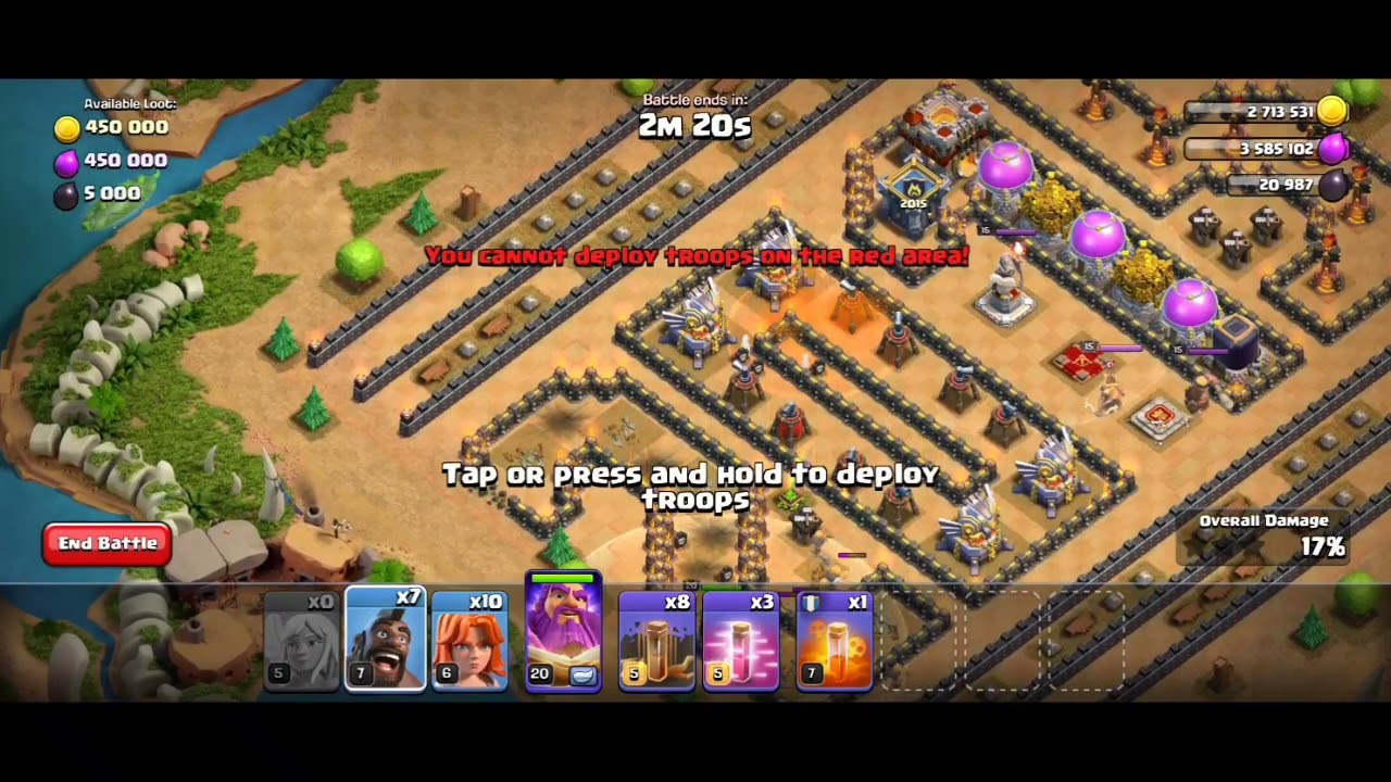 HOW TO 3 STAR 2015 CHALLENGE CLASH OF CLAN #TH11 EASY WAY TO 3 STAR IN 2022 (2015) base
