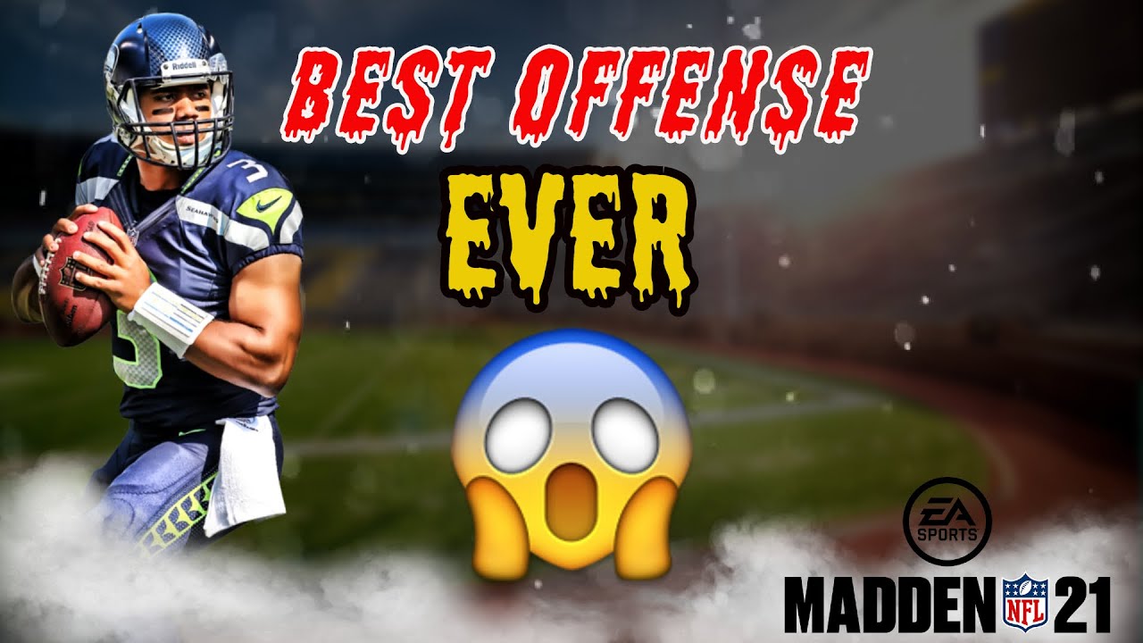 MADDEN 21 BEST OFFENSE💣💥score 50 points every game
