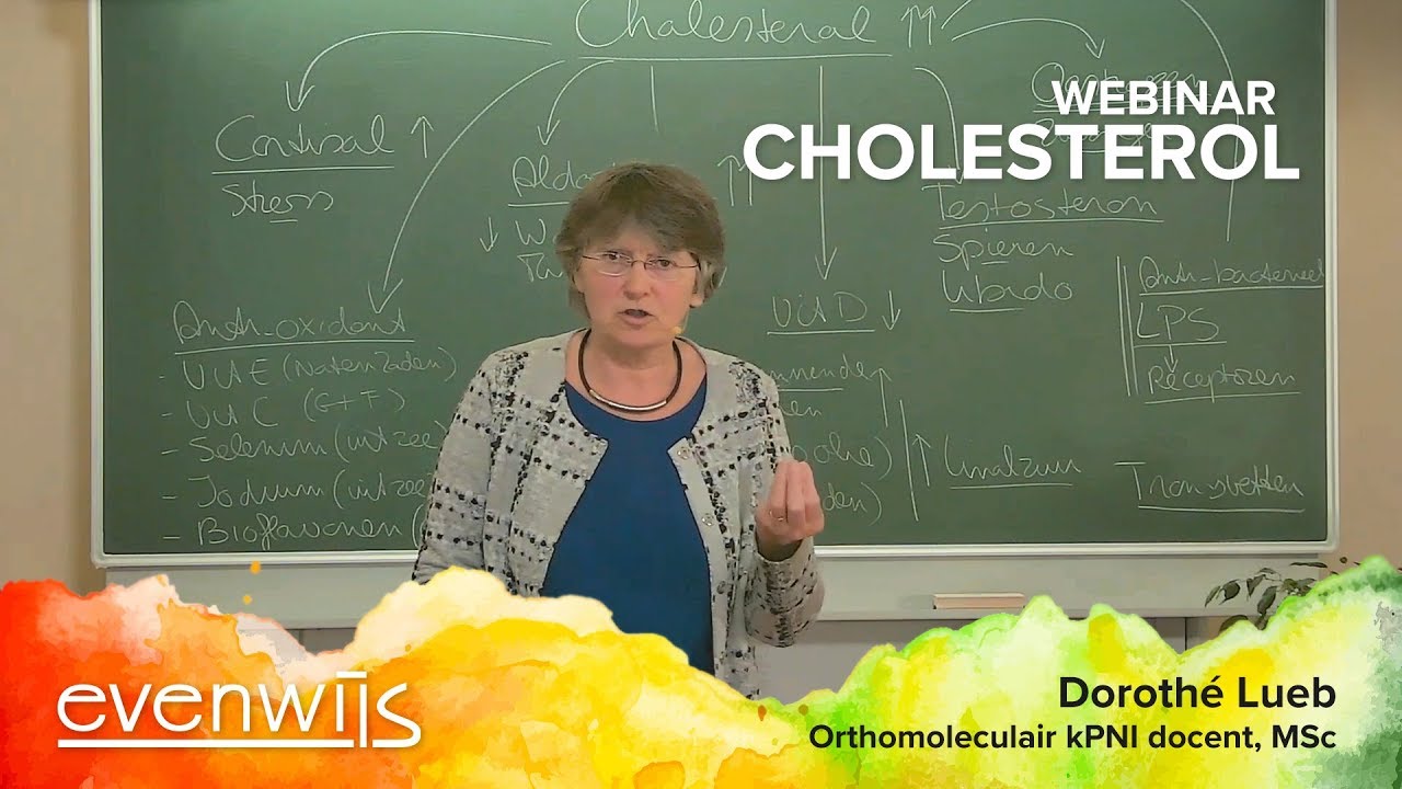 'Cholesterol, levensbedreigend of levensreddend?' - Dorothé Lueb (Orthomoleculair kPNI, MSc) WEBINAR
