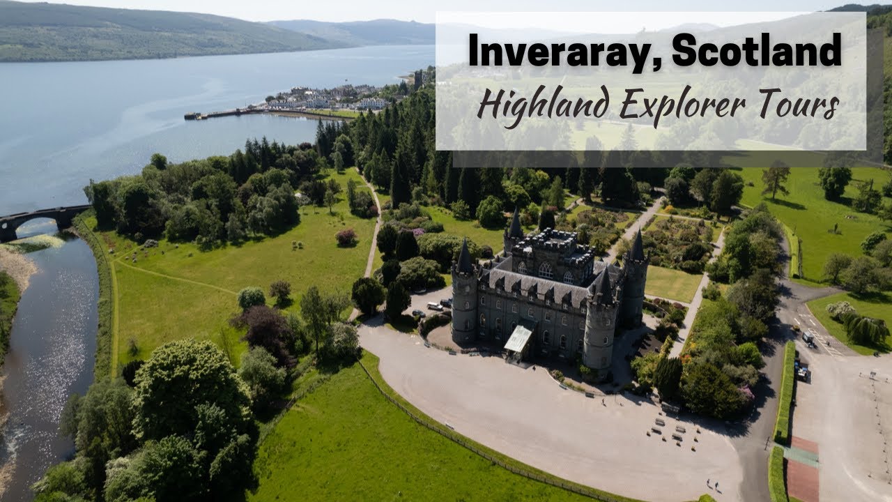 Inveraray, Scotland 4K Drone Footage