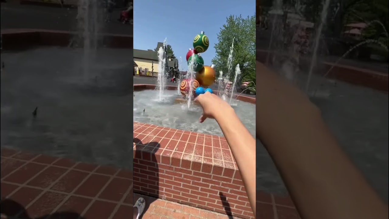 FOUNTAIN OF QUARTERS😧 #shorts