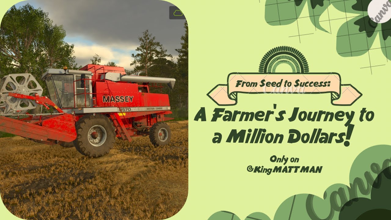 2nd Year Wheat Harvest: Farming to $1 Million