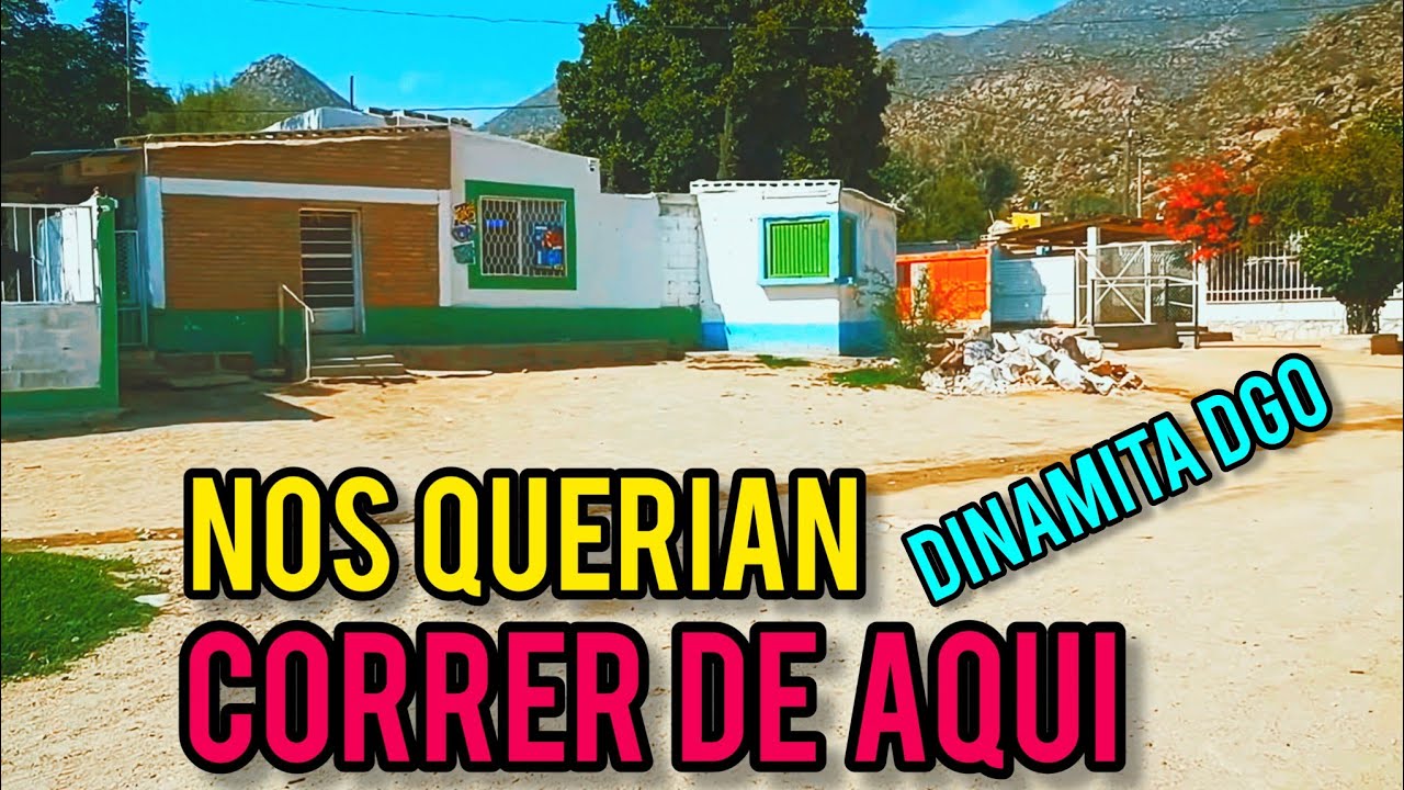 QUERIAN ASUSTARNOS PARA NO GRABAR ESTE LUGAR  !!!  DINAMITA DURANGO , MEXICO