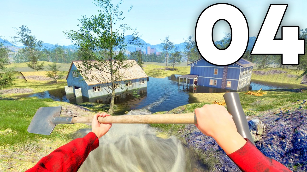 DrainSim - Part 4 - Shovel vs Catastrophic River Breach