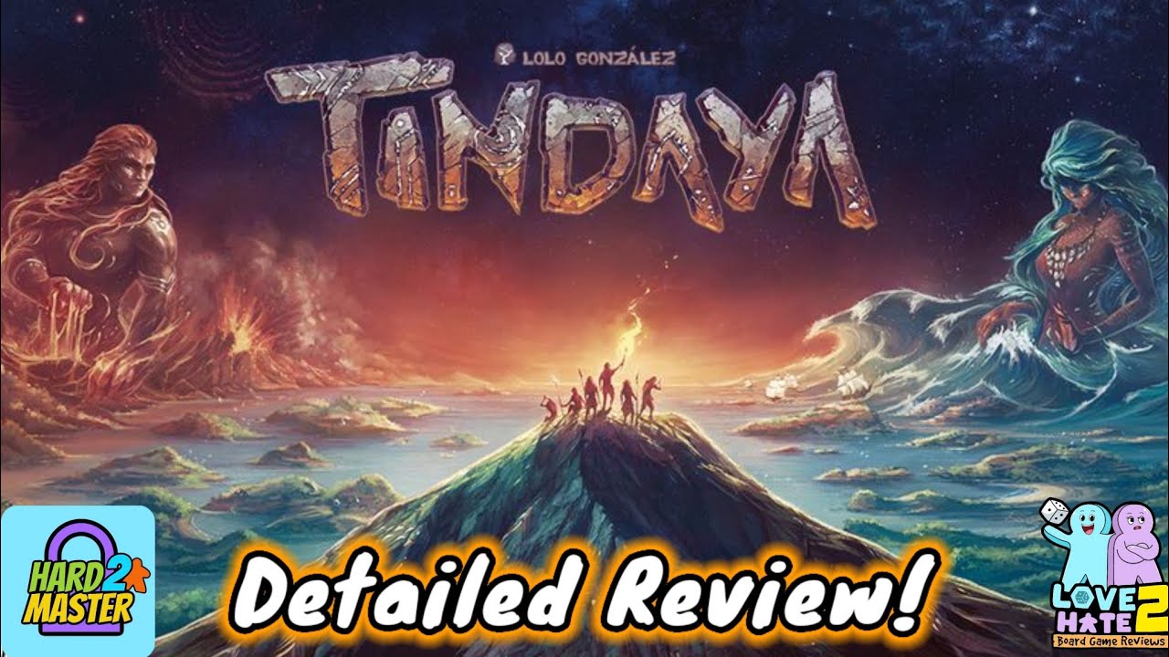 Detailed Review of Tindaya - Hard 2 Master #boardgames Review | @redmojogames