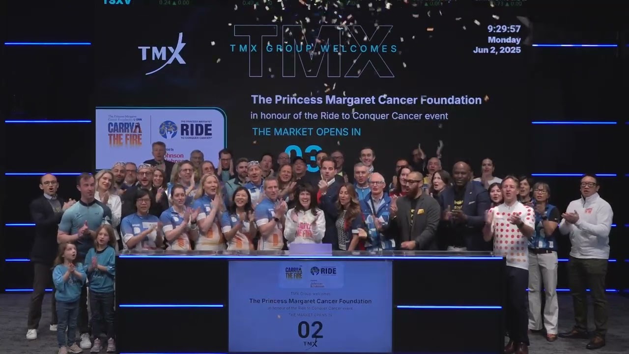 The Princess Margaret Cancer Foundation Opens the Market Monday, June 2, 2025