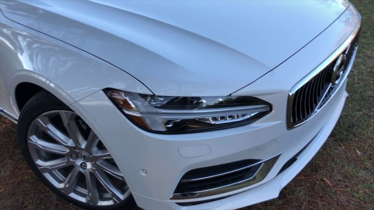 Best Detailed Walkaround 2018 Volvo S90 T8 E-AWD Inscription