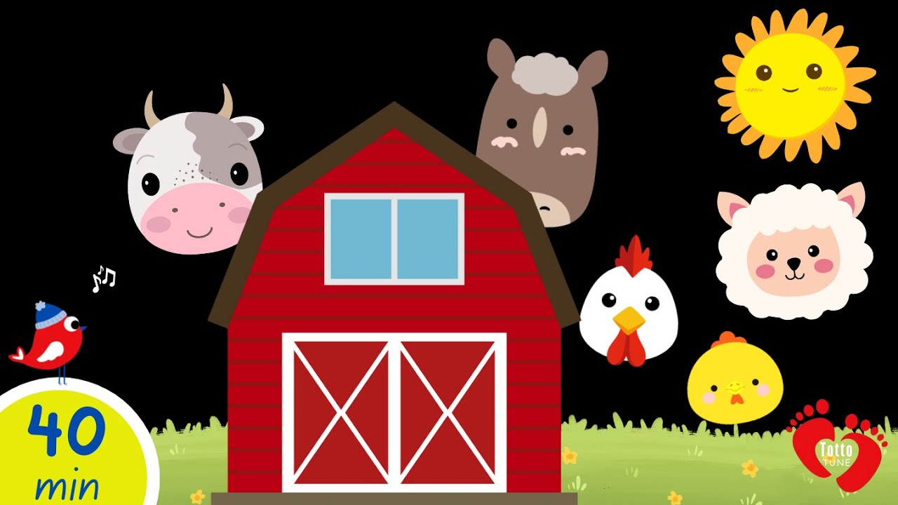 Baby Sensory Farm Animals | Calm Visuals & Soothing Music