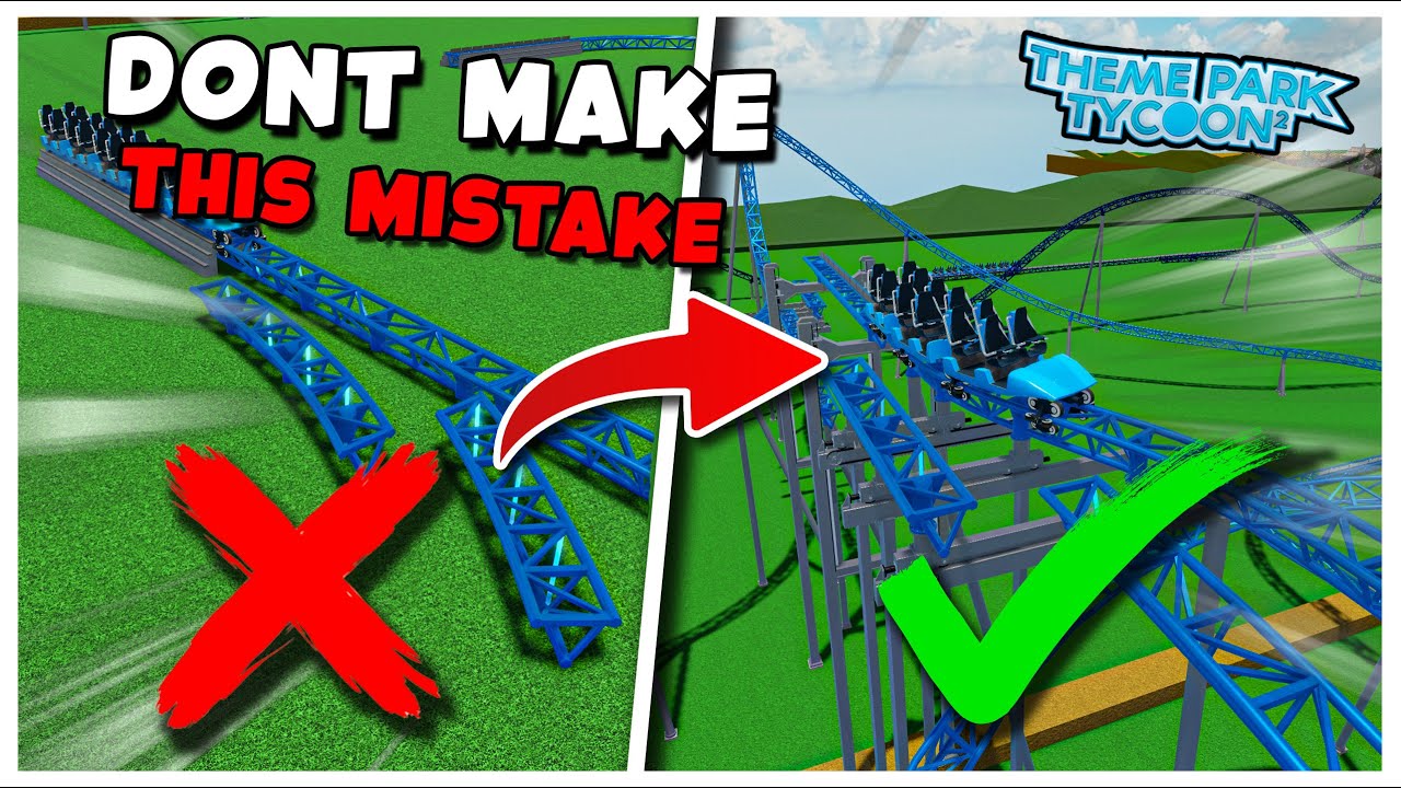 ЛУЧШИЙ обучающий урок по стрелочным переводам в Theme Park Tycoon 2!!!