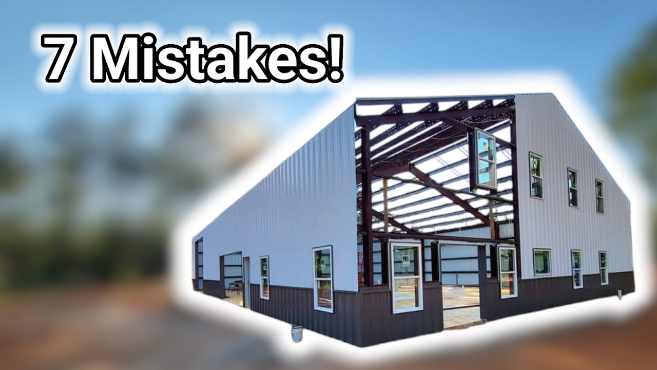 7 Mistakes to Avoid When Building a Barndominium!