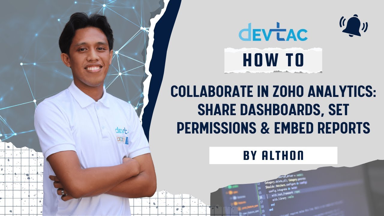 Zoho Analytics Collaboration Guide: Share Dashboards, Set Permissions, and Embed Reports