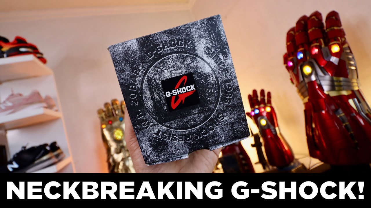 Unboxing a Neck-breaking, Attention-Grabbing G-SHOCK!
