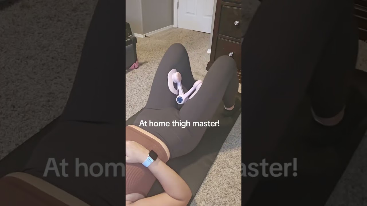 At-Home Thigh Workout to Feel the Burn! 