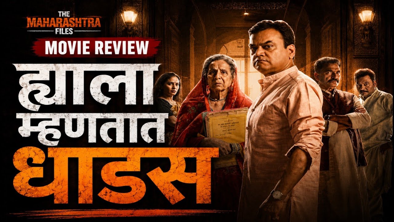 The Maharashtra Files Movie Review \ महाराष्ट्र फाइल्स review \ Usha Nadkarni \ Mangesh Desai 