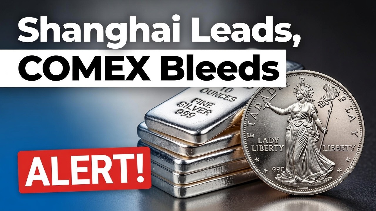 Shanghai Leads, COMEX Bleeds — $12 Overnight Dislocation