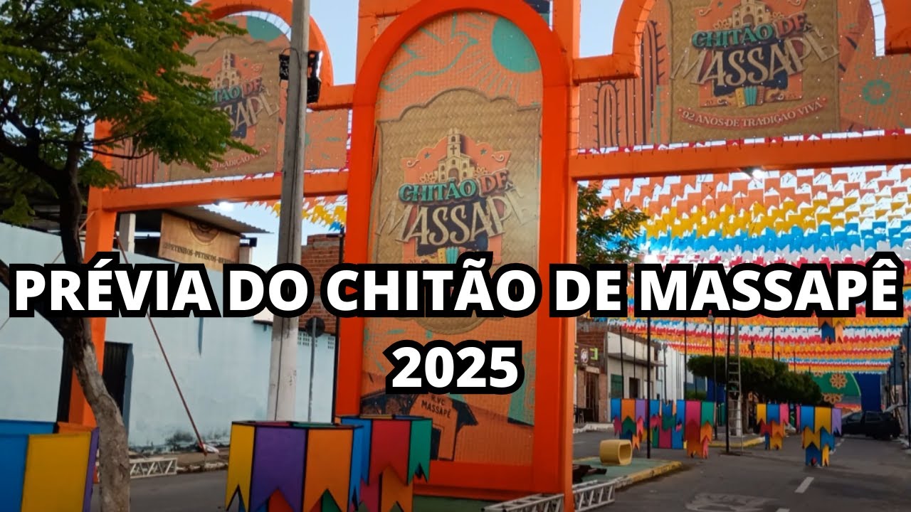 Cidade de MASSAPÊ no Ceará - Prévia do Chitão de Massapê 2025.