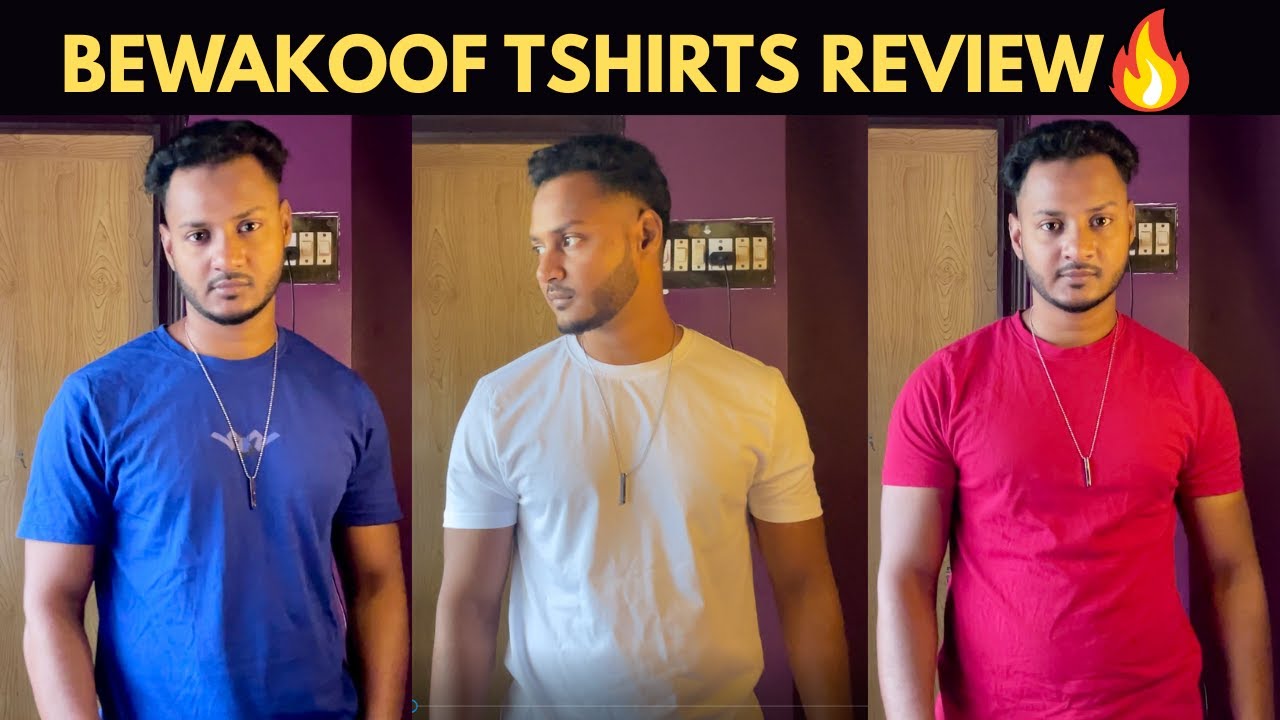 Bewakoof Tshirts 🔥l Unboxing & Detailed Review 🔥l Under Rs.399/- Only l Colour Fade 🤔 ?