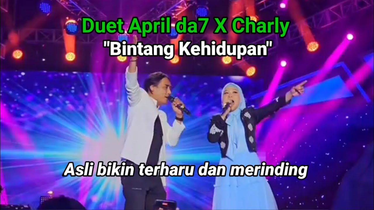 duet memukau April da7 X Charly setia band 