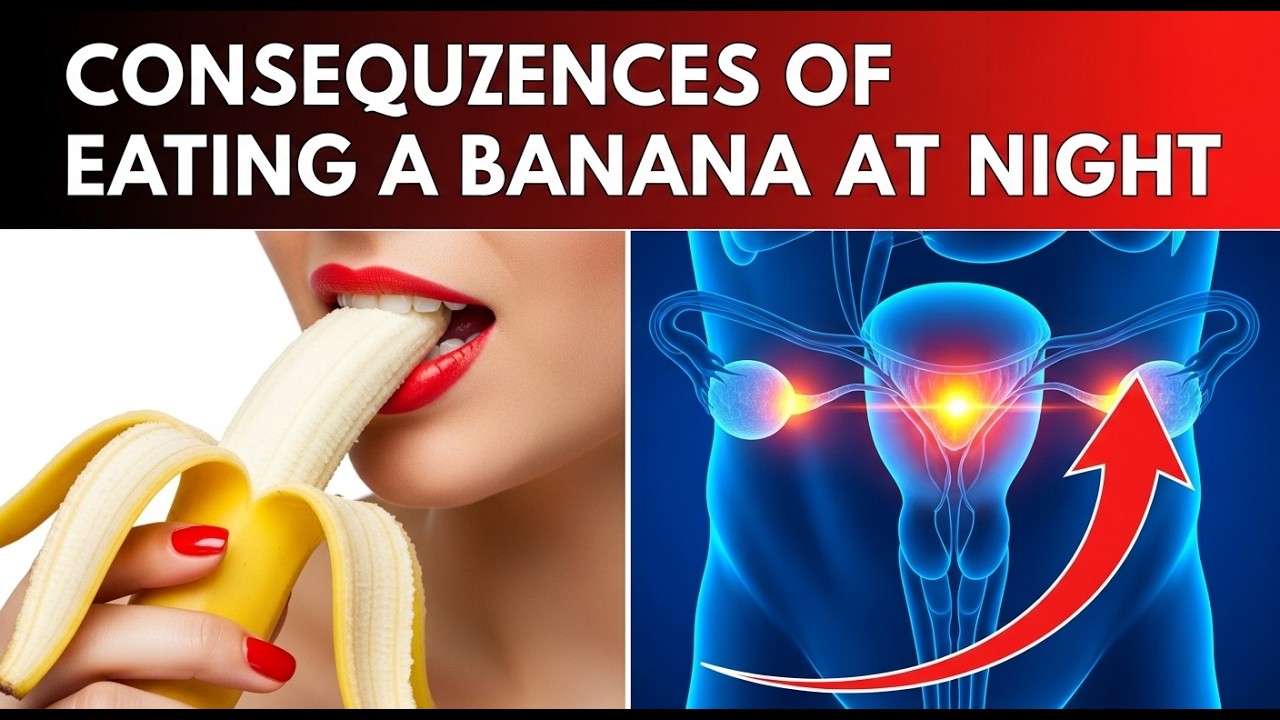 Eat 1 Banana Before Bed and This Happens to Your Body
