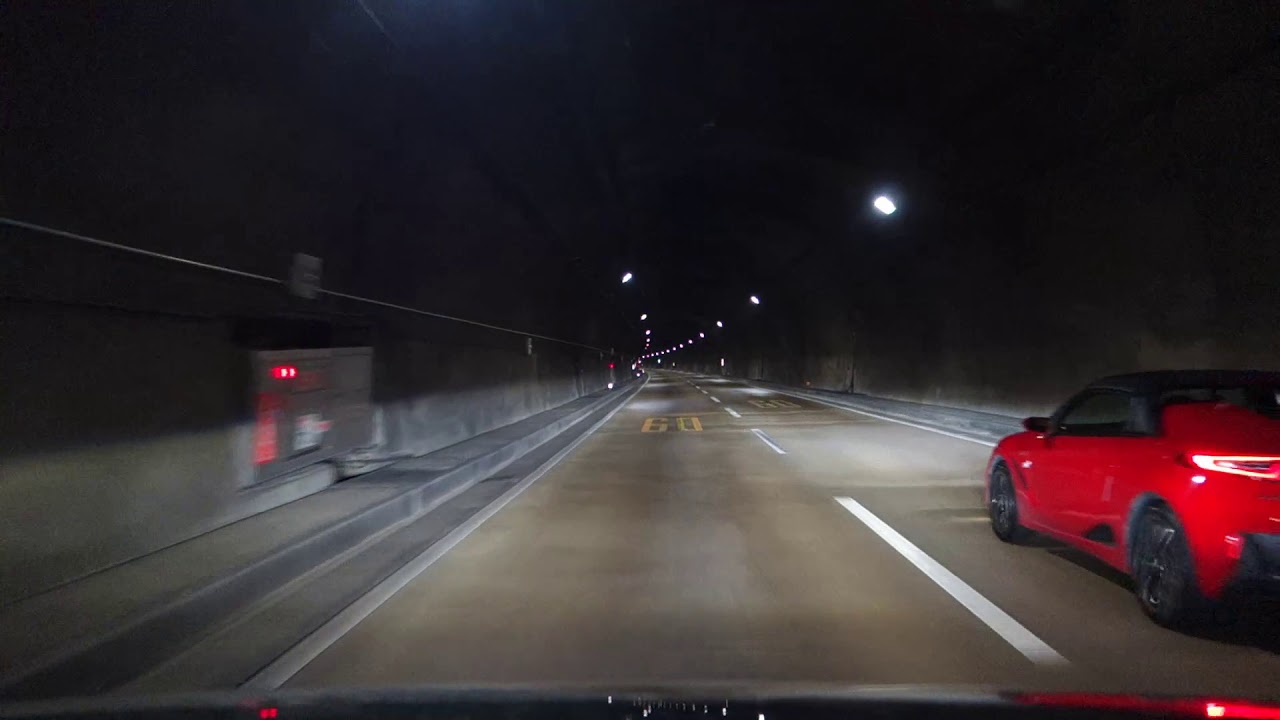 車載 新神戸トンネル