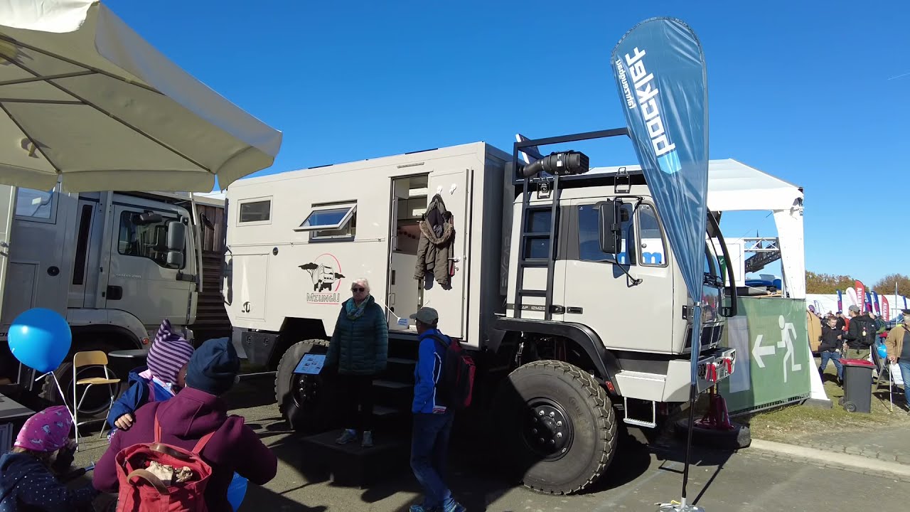 Abenteuer Allrad - mit Steyr 12M18 „Mzungu“ auf dem Stand von Bocklet (10.10.21)