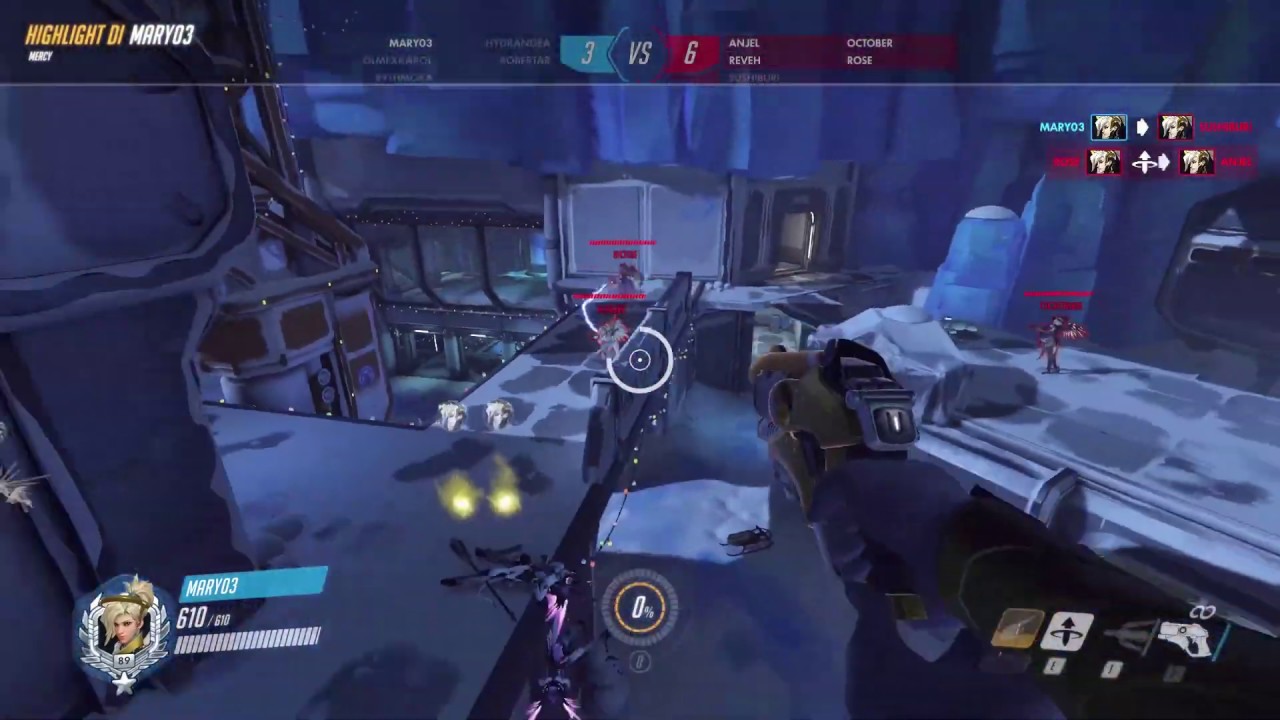 Mercy 1 Punch Montage :) -3