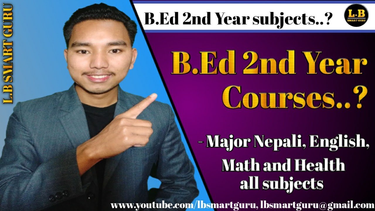B.Ed 2nd Year Major subjects|| Major Nepali || M.English || M.Math || M.Health || 2022