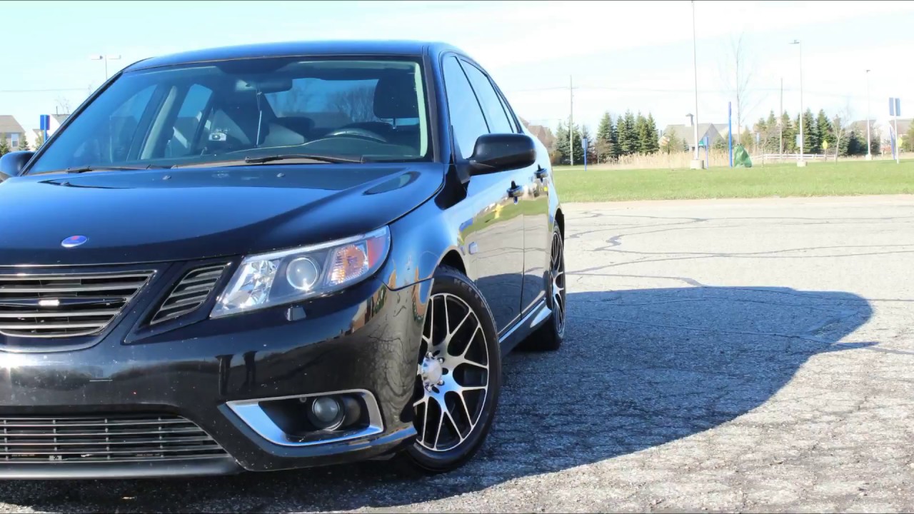 Saab 93 aero stock vs straight pipe