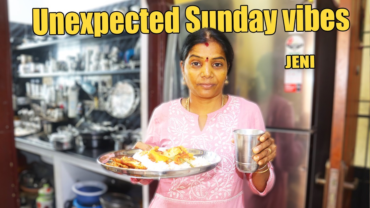 நினைக்காத அளவுக்கு ஒரு சண்டே ❤️//Never expected a Sunday like this!  JENI