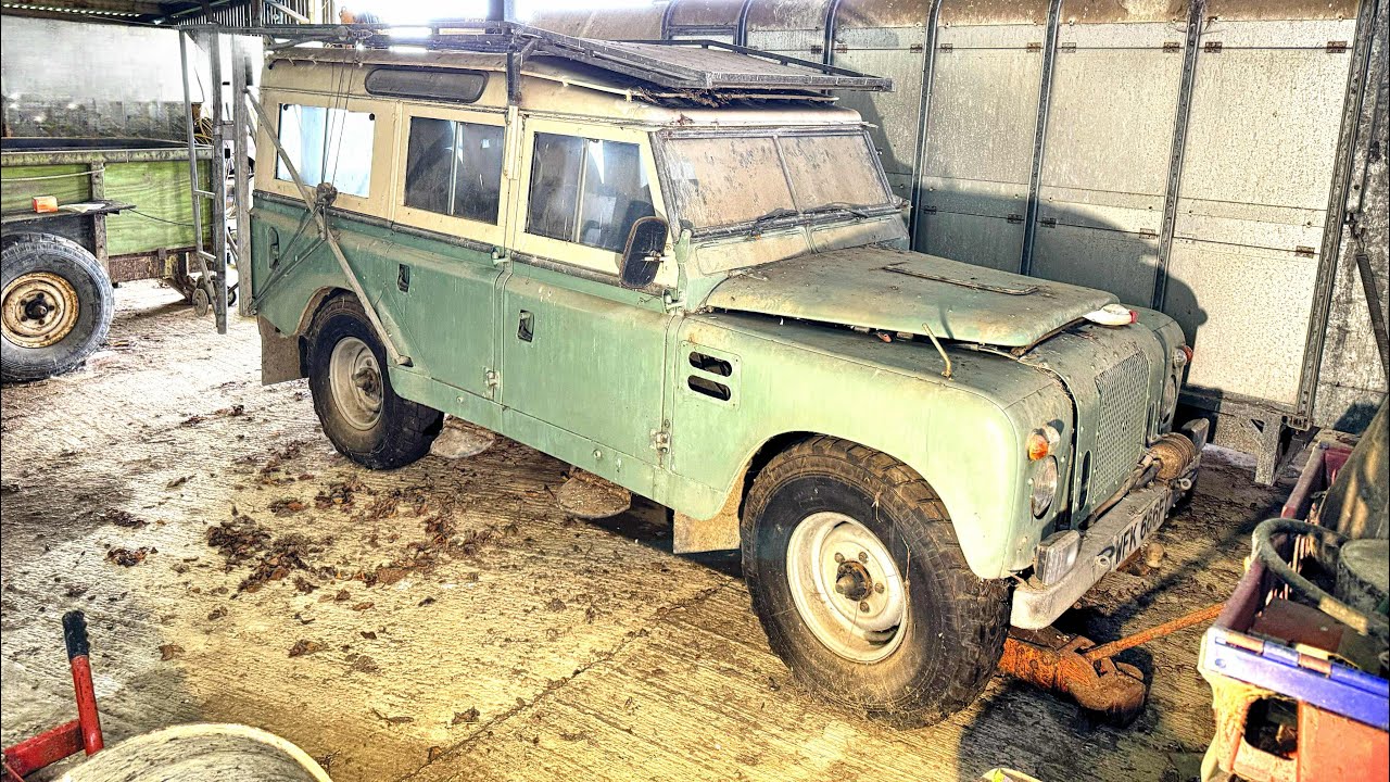 JENSEN INTERCEPTOR V8 LAND ROVER BARN FIND