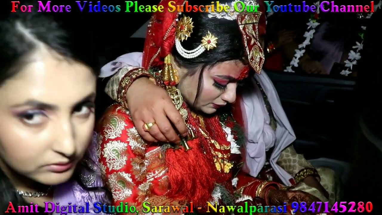 Nepali Wedding Bidai Srijana ll Emotional 😭 Video