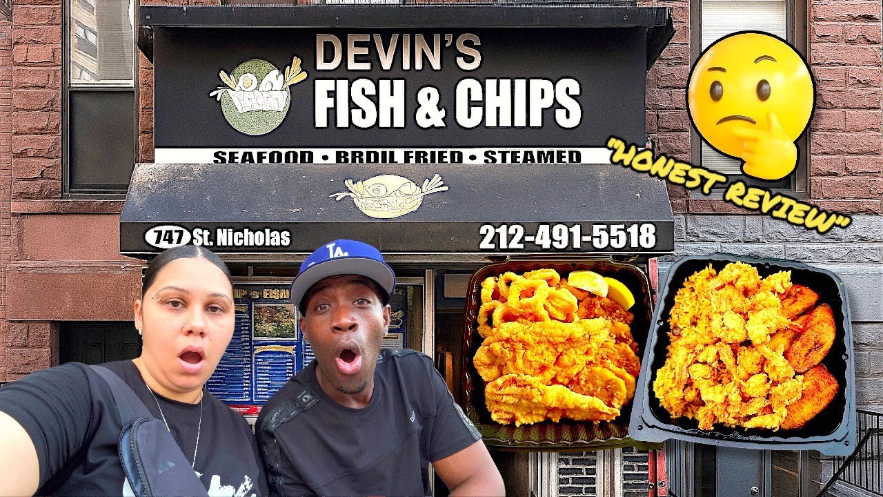 Locals SWEAR by This Spot! Devin’s Fish & Chips Harlem Review!