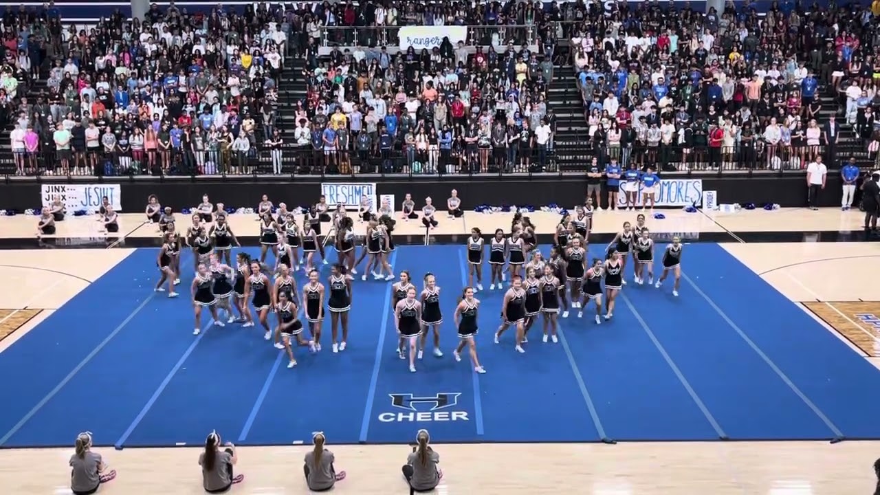 8/25/23 Hebron Cheer Blackout Pep Rally