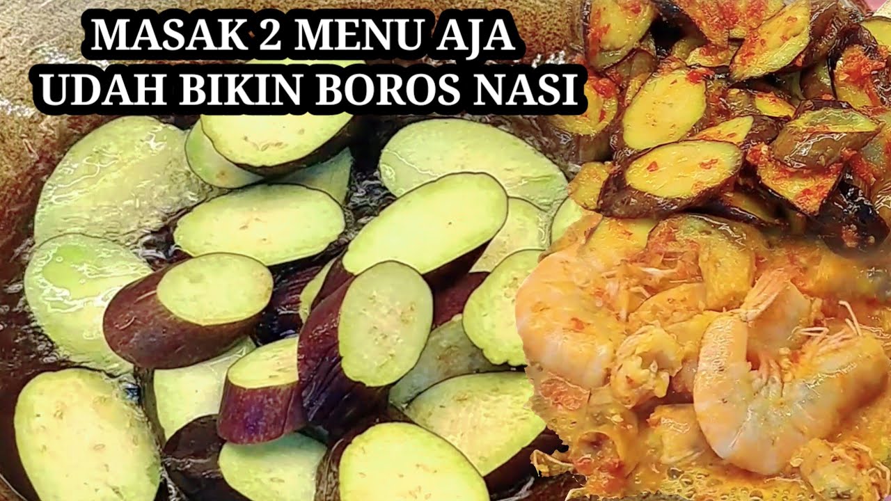 CUMA TERONG DOANG DIMASAK BALADO UDAH BENER2 ENAK BANGETT
