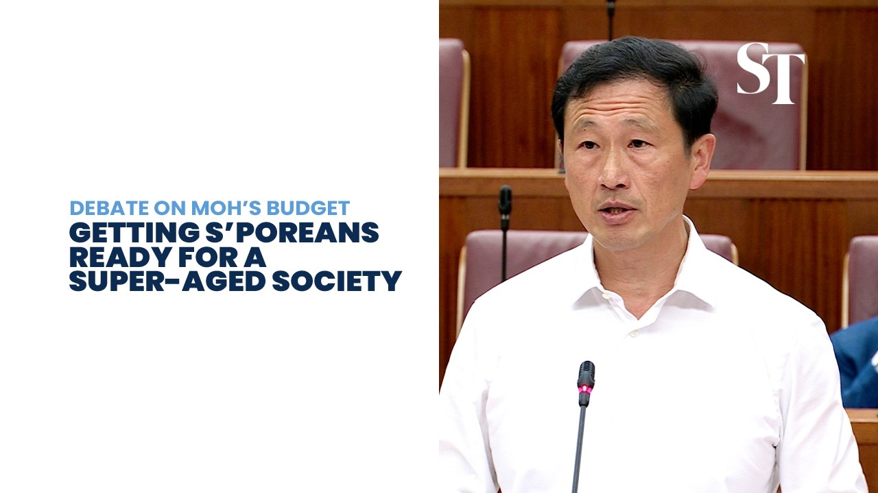 [FULL] AI, genetic screening, flexible financing: Ong Ye Kung on preparing for a super-aged S’pore