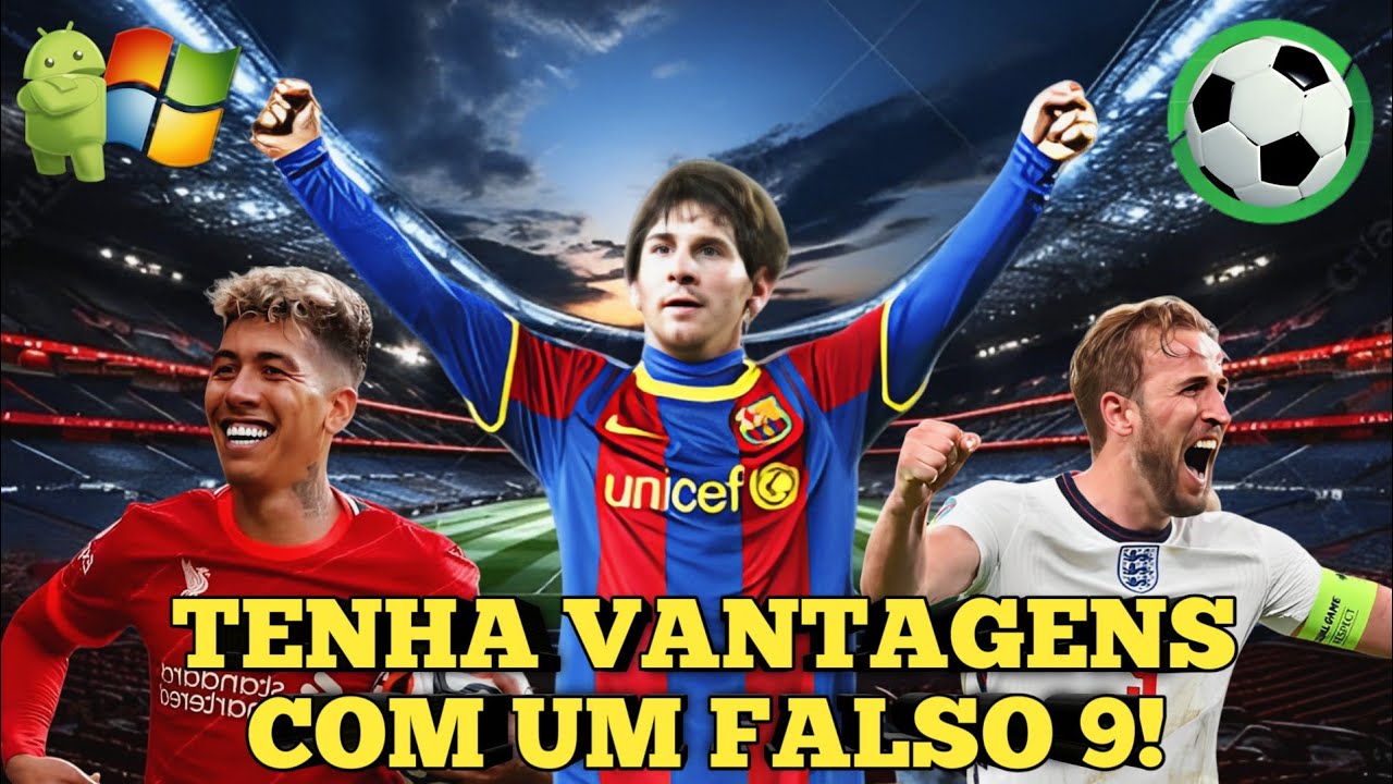 Aprenda de Uma Vez por Todas a como Utilizar Um Falso 9 no Seu Brasfoot (Mobile e PC)