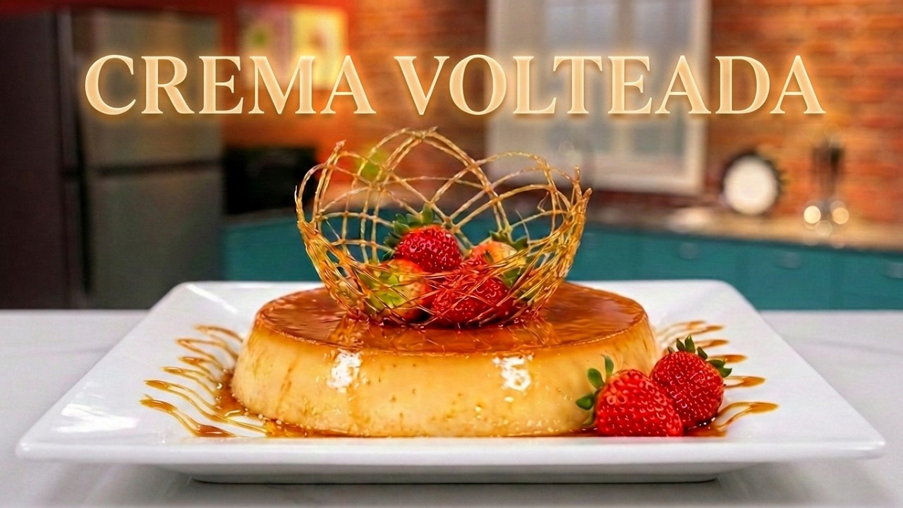 CREMA VOLTEADA, LECHE ASADA -  POSTRES SALE CALIENTE, AL SABOR DEL CHEF PERU
