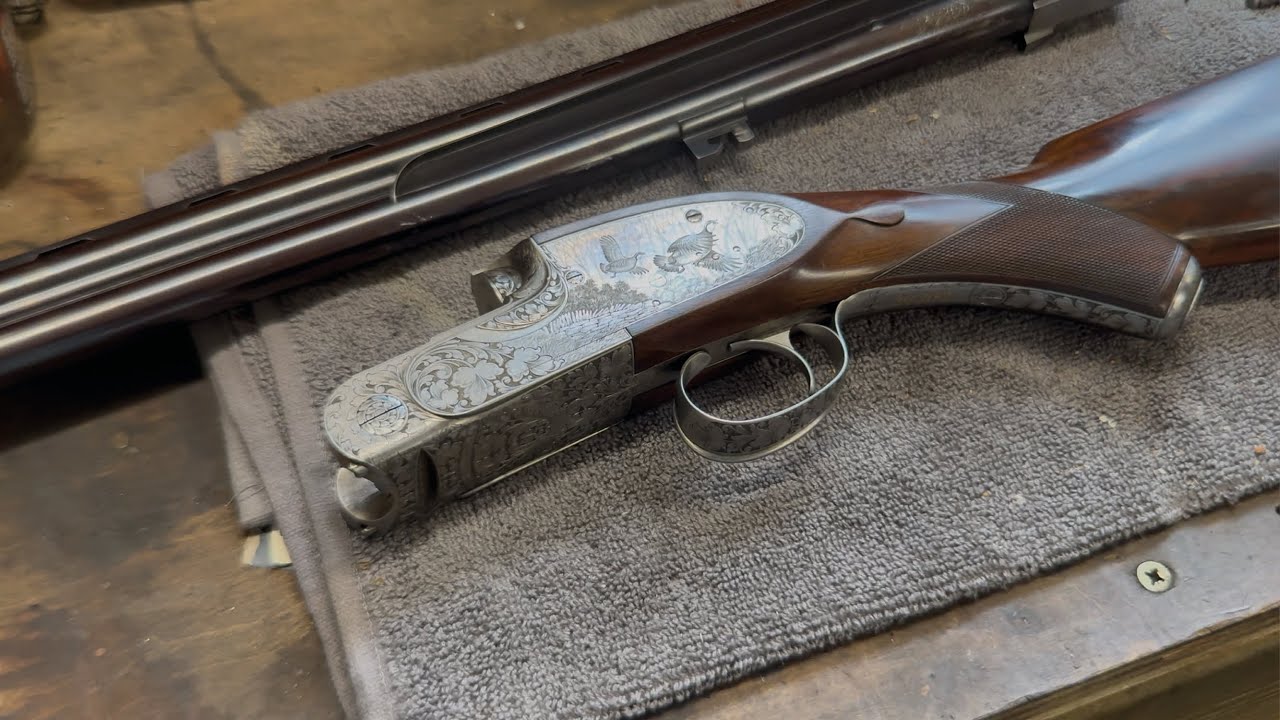Single trigger Purdeys! Mechanical restoration stage 1... why is that pin sticking out?!