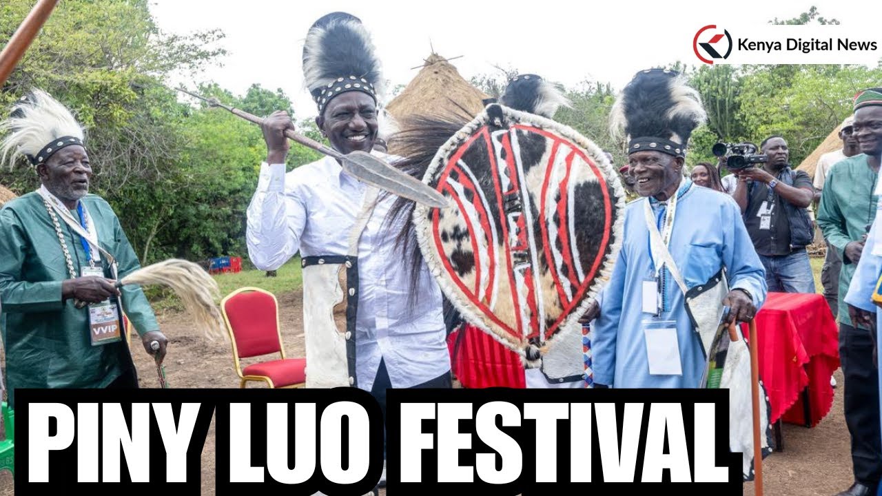 President Ruto Graces the 5th Piny Luo Festival at Senye Beach in Nyatike, Migori County