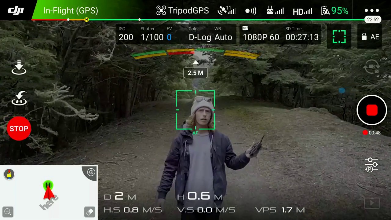 DJI Mavic Pro - Tripod mode [Best mode]