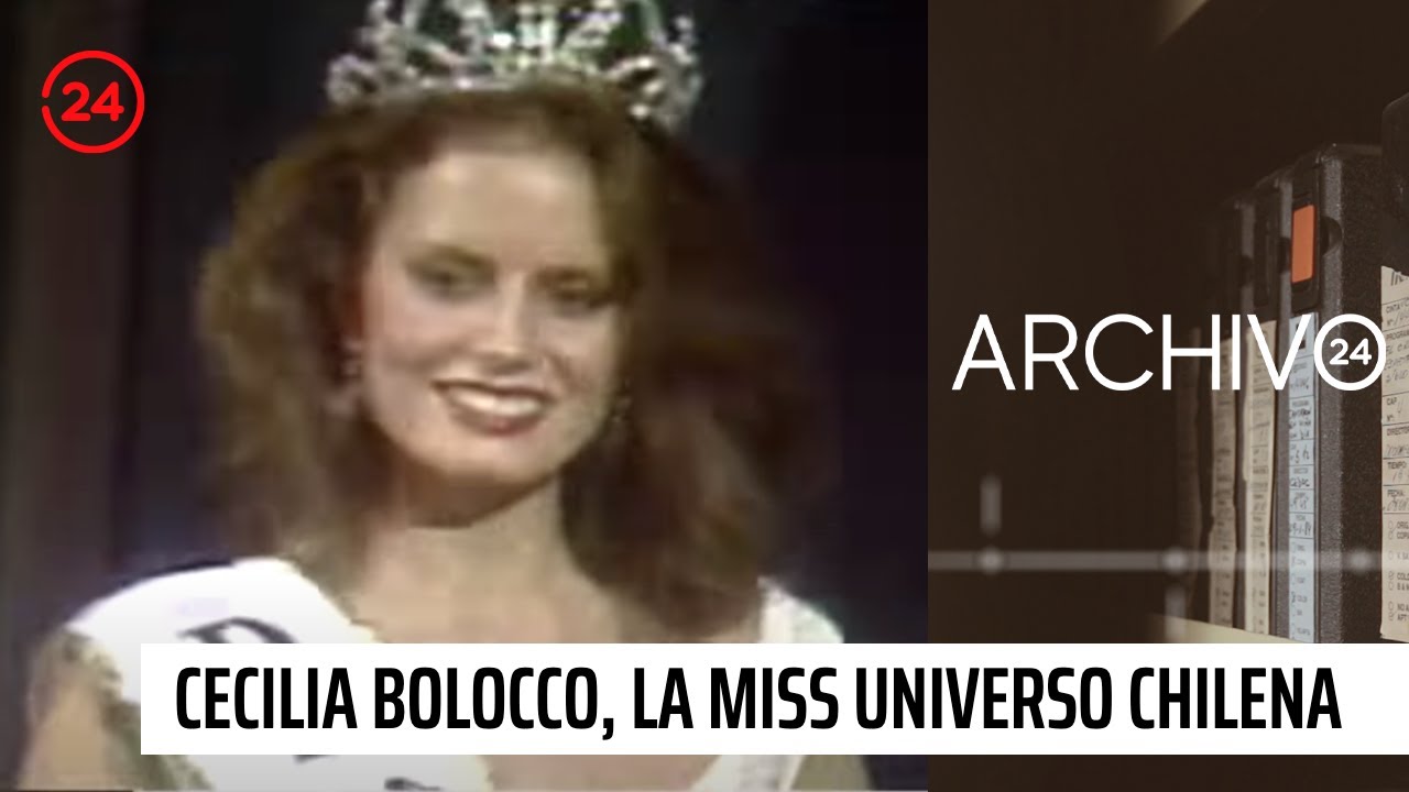 Archivo 24: Cecilia Bolocco, así llegó a ser la primera Miss Universo chilena | 24 Horas TVN Chile