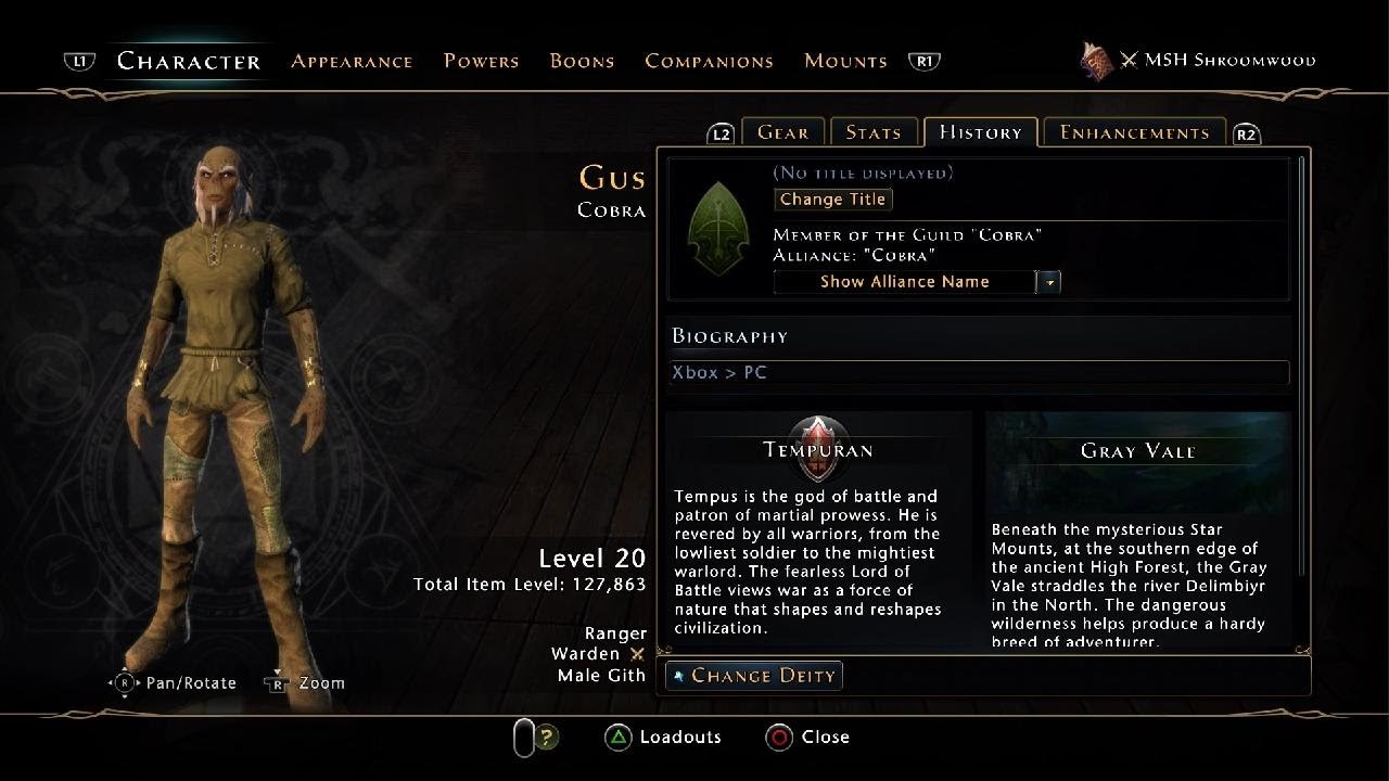 Neverwinter Warden Ranger Build for Module 32 (version 1)