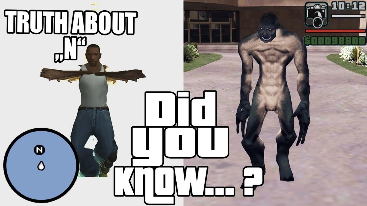 GTA San Andreas Secrets and Facts 13