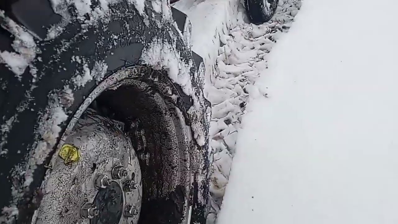Пробую їхати по переметах. Доставка вугілля ☃️❄️🏔️