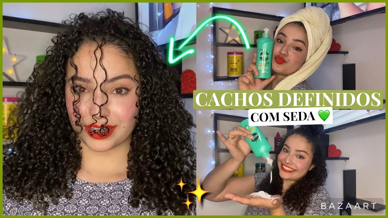 TESTEI O CREME DE PENTEAR DA SEDA CACHOS DEFINIDOS *resenha* | por Rafaela Maria