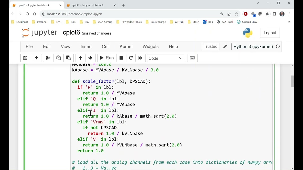 PlantTestAutomation - PSCAD SCR Ramp